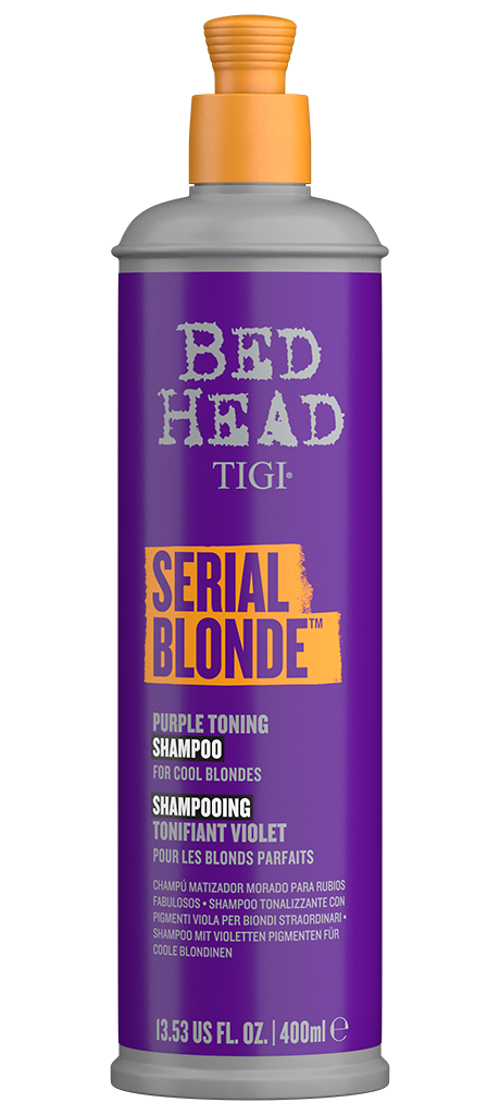 SERIAL BLONDETM CHAMPÚ MORADO PARA CABELLO RUBIO GENIAL